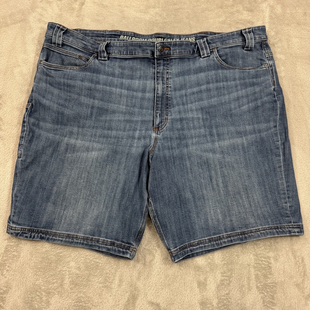 Duluth Trading Ballroom Double Flex Shorts Mens 48‎ Relaxed Gusset 10.5" Inseam